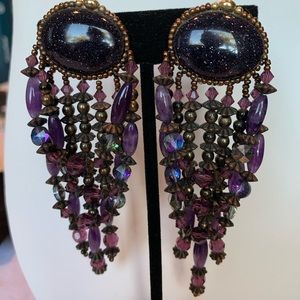 VINTAGE HANDMADE CHIPITA EARRINGS